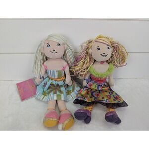 Groovy Girls Plush Doll Lot Linae Special Edition Lakinzie Manhattan Toy Y2K